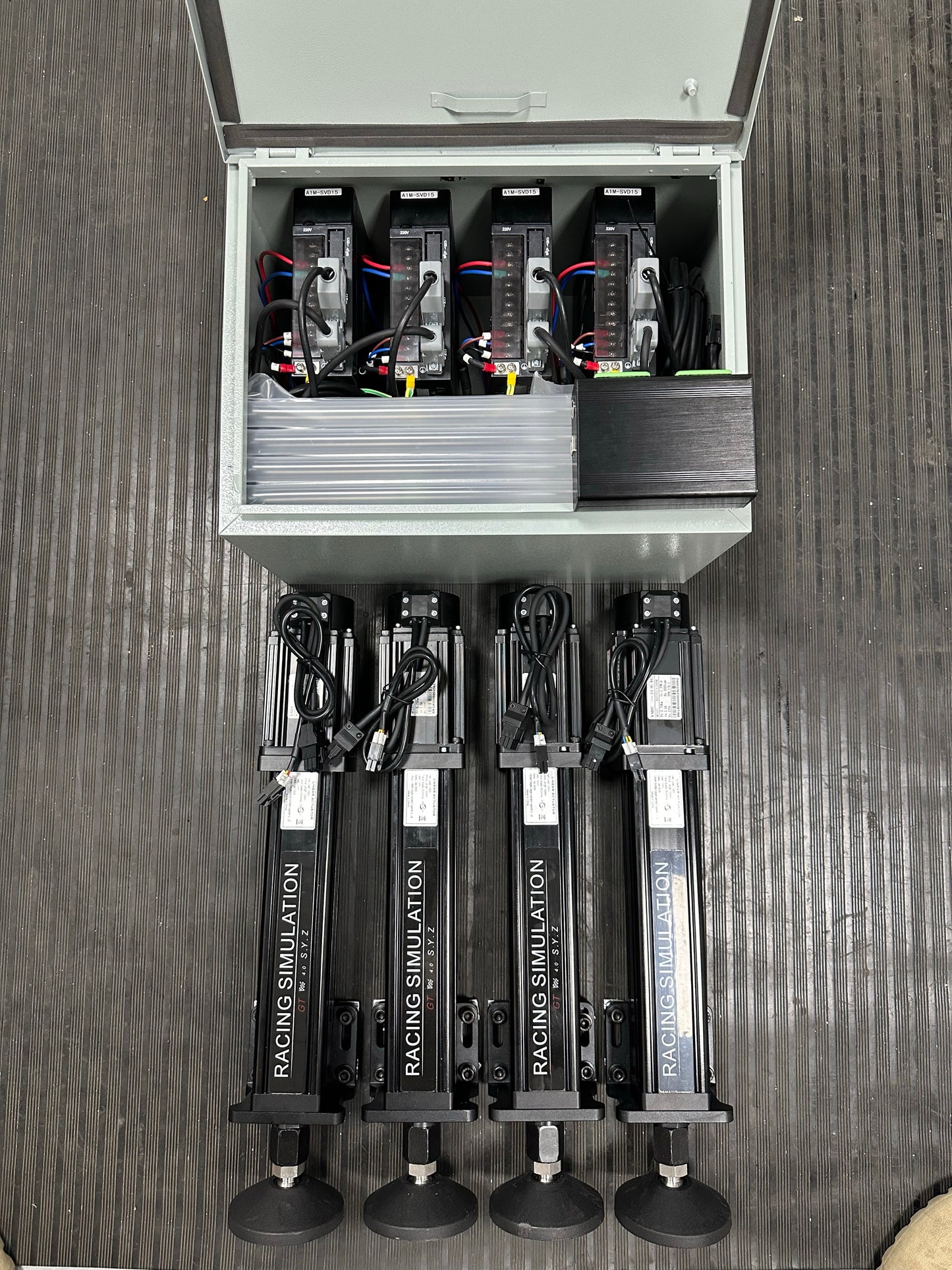 JZ4 - 4 actuator racing simulators motion platform (Profile Frame Not Included)